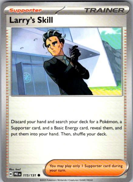 Larry's Skill - Prismatic Evolutions #115/131