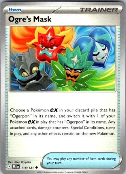 Ogre's Mask - Prismatic Evolutions #118/131