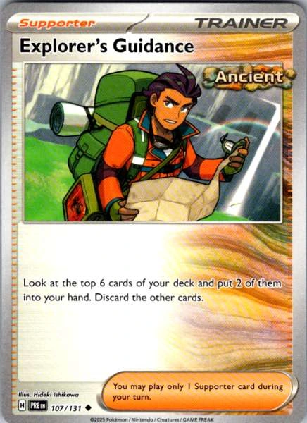 Explorer's Guidance - Prismatic Evolutions #107/131