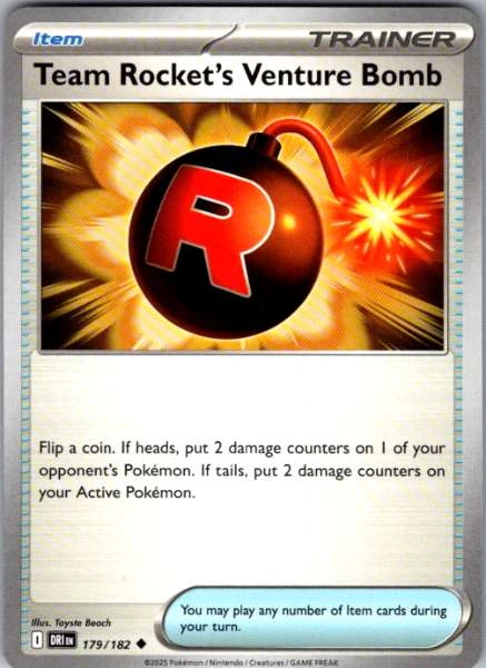 Team Rocket's Venture Bomb - Destined Rivals #179/182