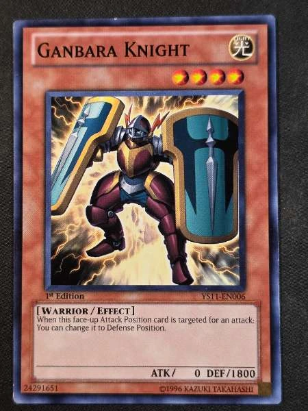 Ganbara Knight - Starter Deck: Yuma #YS11-EN006