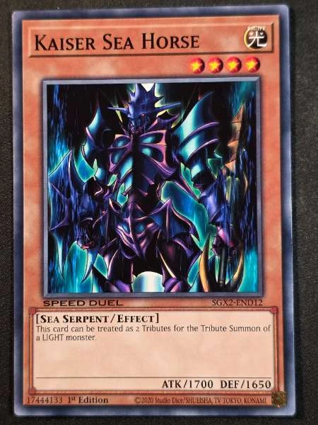 Kaiser Sea Horse - Speed Duel GX: Midterm Paradox #SGX2-END12