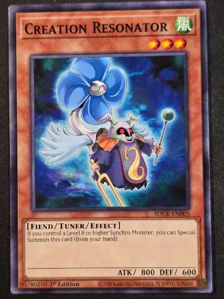 Creation Resonator - Structure Deck: The Crimson King #SDCK-EN005
