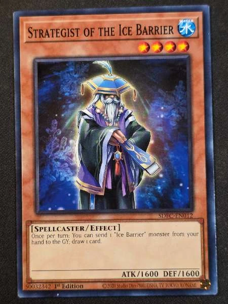 Strategist of the Ice Barrier - Structure Deck: Freezing Chains #SDFC-EN012