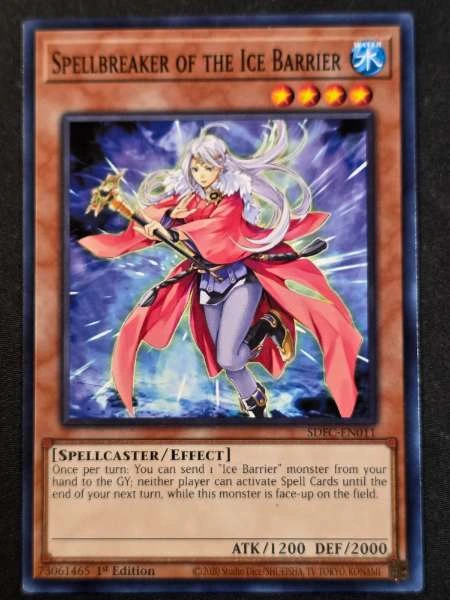 Spellbreaker of the Ice Barrier - Structure Deck: Freezing Chains #SDFC-EN011