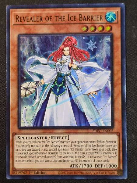Revealer of the Ice Barrier - Freezing Chains #SDFC-EN002