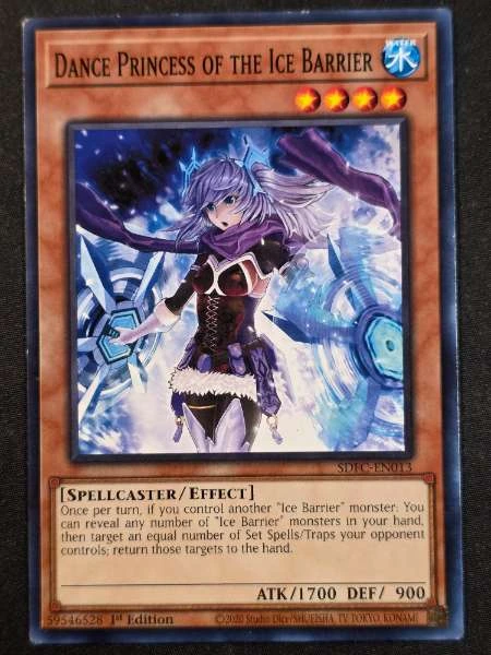 Dance Princess of the Ice Barrier - Structure Deck: Freezing Chains #SDFC-EN013