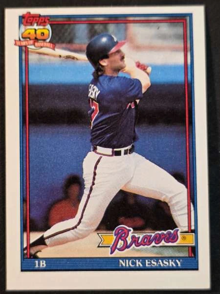 Nick Esasky - 1991 Topps #418