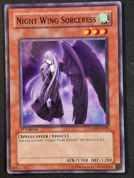 Night Wing Sorceress - Crimson Crisis #CRMS-EN025