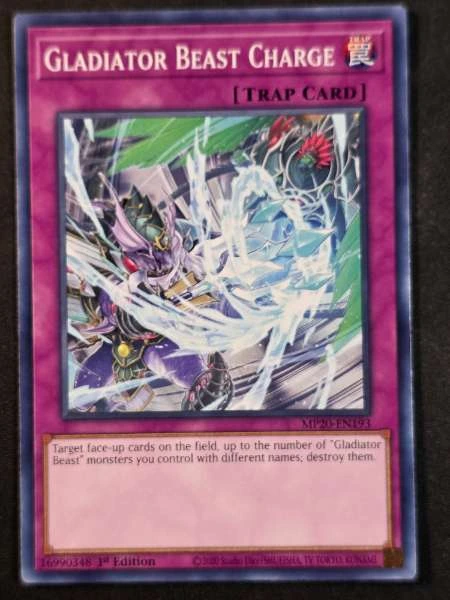 Gladiator Beast Charge - 2020 Tin of Lost Memories #MP20-EN193