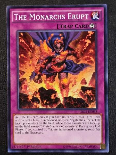 The Monarchs Erupt - Emperor of Darkness #SR01-EN038