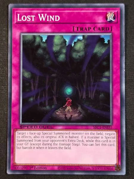 Lost Wind - Speed Duel: Battle City #SBC1-EN131
