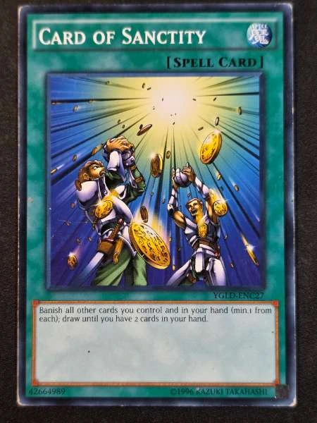 Card of Sanctity - Yugi's Legendary Decks #YGLD-ENC27