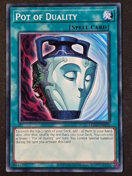 Pot of Duality - Legendary Dragon Decks #LEDD-ENA26
