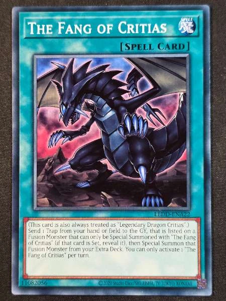 The Fang of Critias - Legendary Dragon Decks #LEDD-ENA22