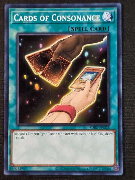 Cards of Consonance - Saga of Blue Eyes White Dragon #SDBE-EN025