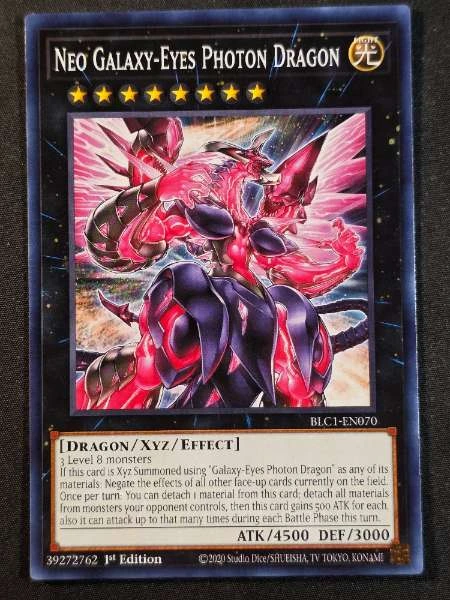 Neo Galaxy-Eyes Photon Dragon - Battles of Legend: Chapter 1, Battles of Legend: Light's Revenge #BLC1-EN070