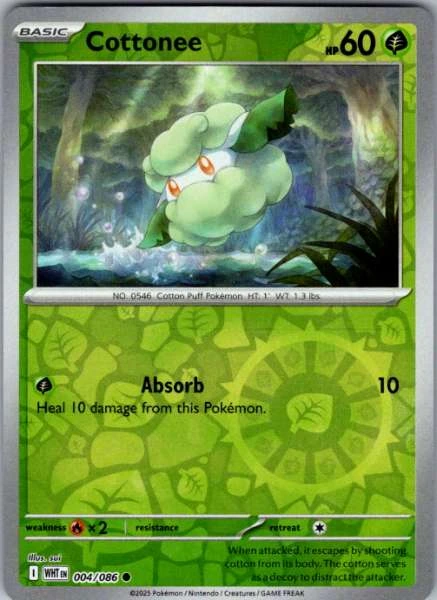 Cottonee - White Flare #004/086