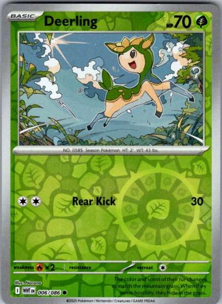 Deerling - White Flare #006/086