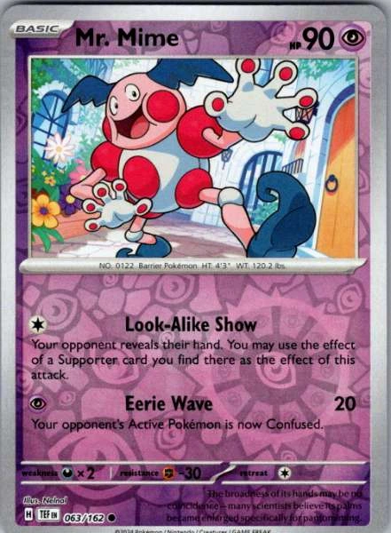 Mr. Mime - Temporal Forces #063/162