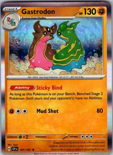 Gastrodon - Surging Sparks #107/191