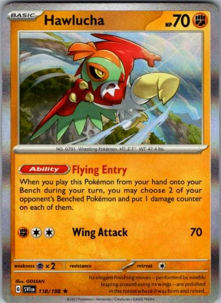 Hawlucha - Scarlet & Violet Base Set #118/198