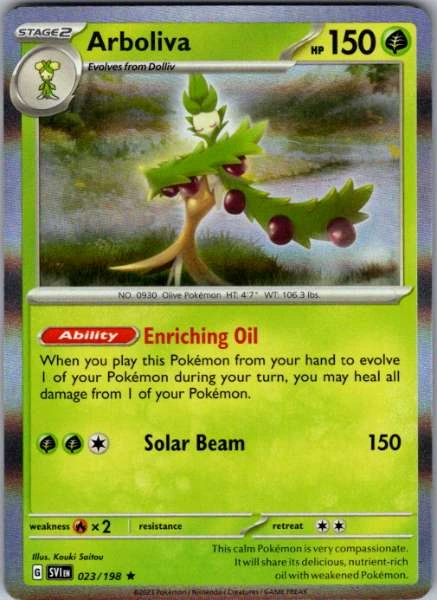 Arboliva - Scarlet & Violet Base Set #023/198
