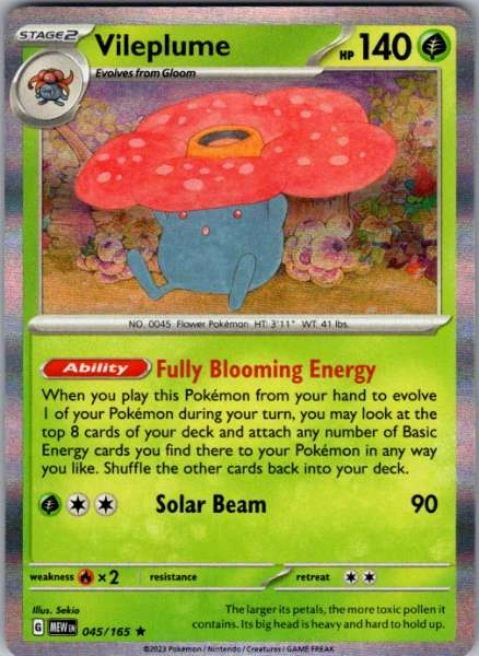 Vileplume - 151 #045/165