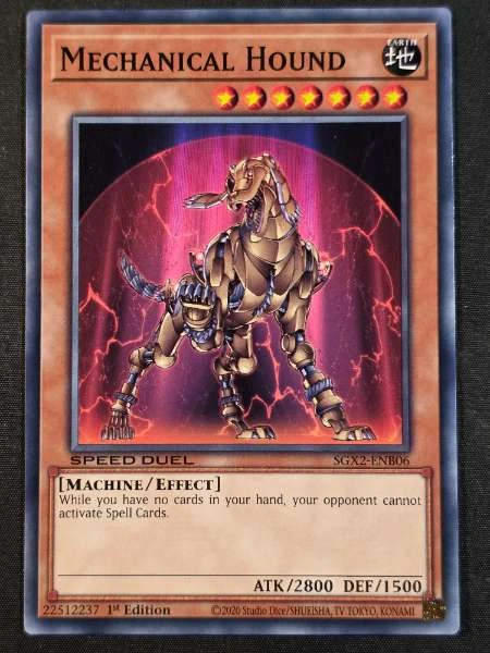 Mechanical Hound - Speed Duel GX: Midterm Paradox #SGX2-ENB06