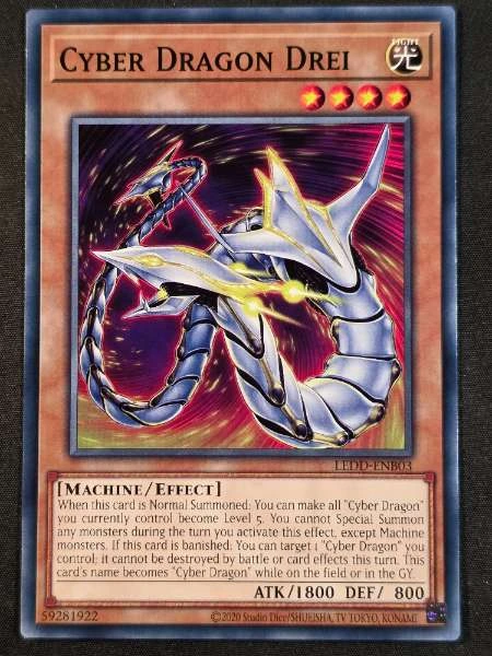 Cyber Dragon Drei - Legendary Dragon Decks #LEDD-ENB03