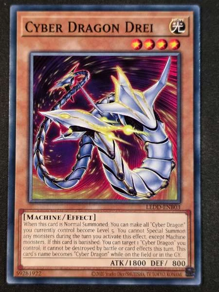 Cyber Dragon Drei - Legendary Dragon Decks #LEDD-ENB03