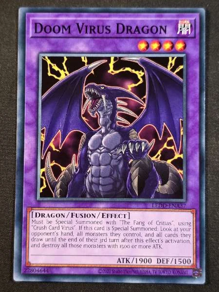 Doom Virus Dragon - Legendary Dragon Decks #LEDD-ENA37