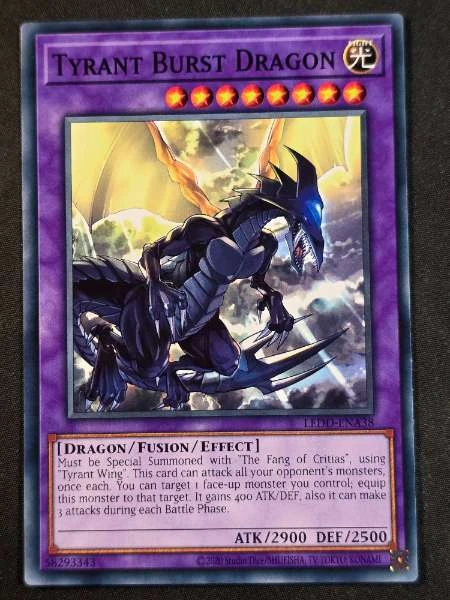 Tyrant Burst Dragon - Legendary Dragon Decks #LEDD-ENA38