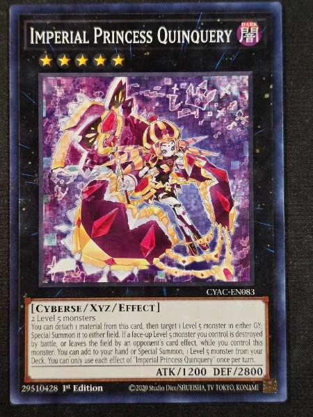 Imperial Princess Quinquery - Cyberstorm Access #CYAC-EN083