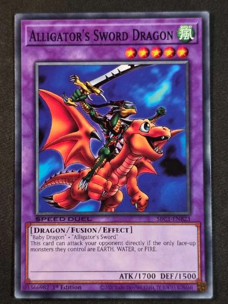 Alligator's Sword Dragon - Speed Duel: Battle City #SBC1-ENB23