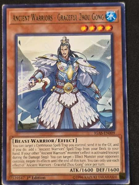 Ancient Warriors - Graceful Zhou Gong #IGAS-EN009