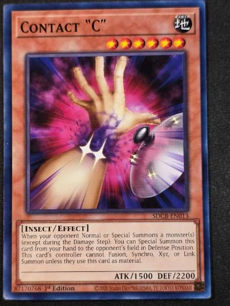 Contact "C" - Structure Deck: Legend of the Crystal Beasts #SDCB-EN013