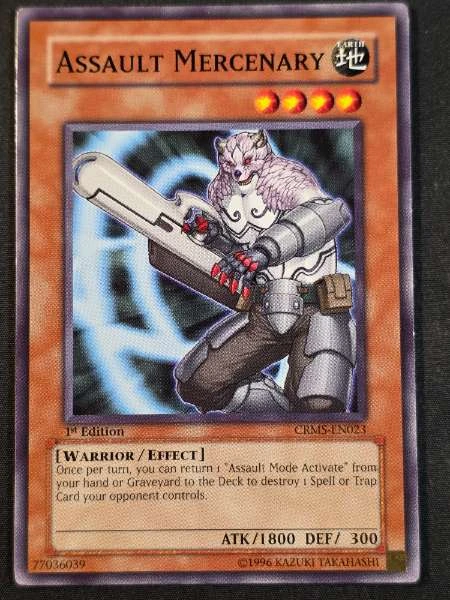 Assault Mercenary - Crimson Crisis #CRMS-EN023