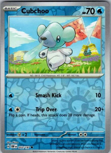 Cubchoo - Obsidian Flames #053/197