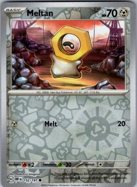 Meltan - Obsidian Flames #152/197