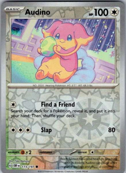 Audino - Obsidian Flames #173/197