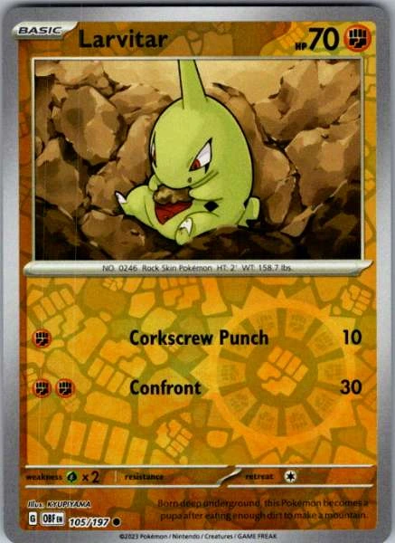 Larvitar #105/197