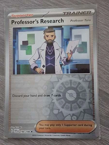 Professor's Research - Scarlet & Violet #190/198