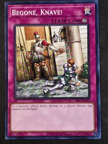 Begone, Knave! - Invasion of Chaos #IOC-EN107