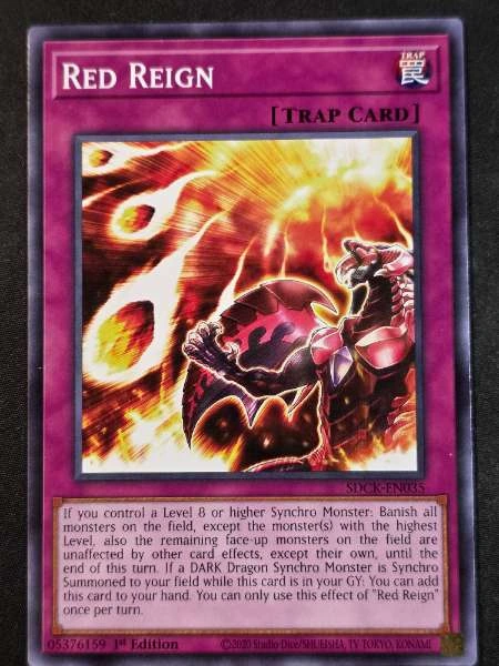 Red Reign - Structure Deck: The Crimson King #SDCK-EN035