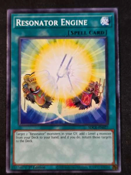 Resonator Engine - Structure Deck: The Crimson King #SDCK-EN027