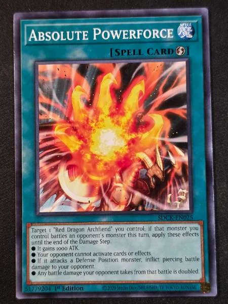 Absolute Powerforce - Structure Deck: The Crimson King #SDCK-EN025