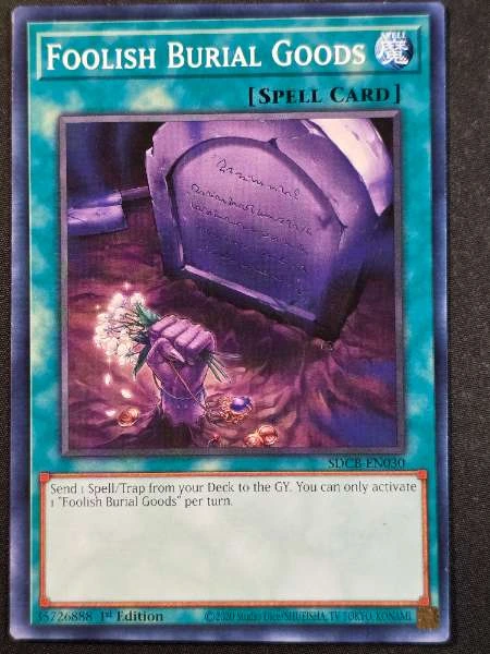 Foolish Burial Goods - Legend of the Crystal Beasts #SDCB-EN030