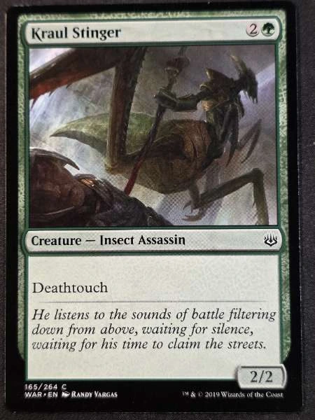 Kraul Stinger - War of the Spark #165/264