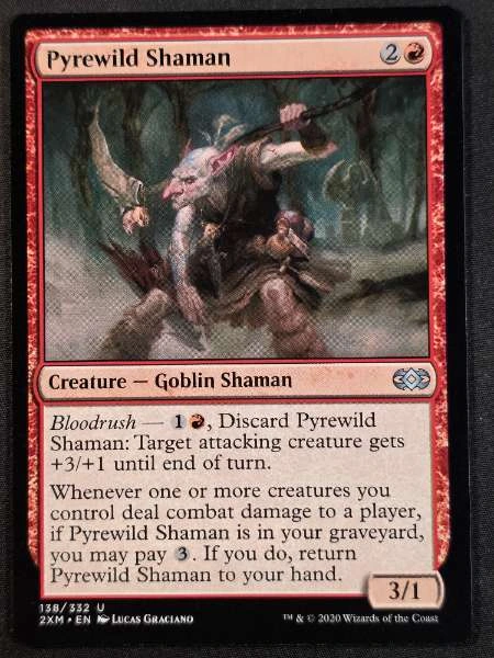 Pyrewild Shaman - Double Masters #138/332